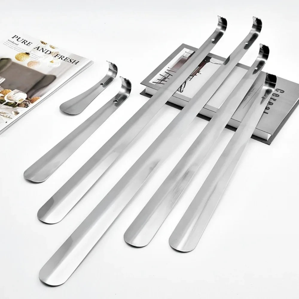 Long Stainless Steel Shoe Horn