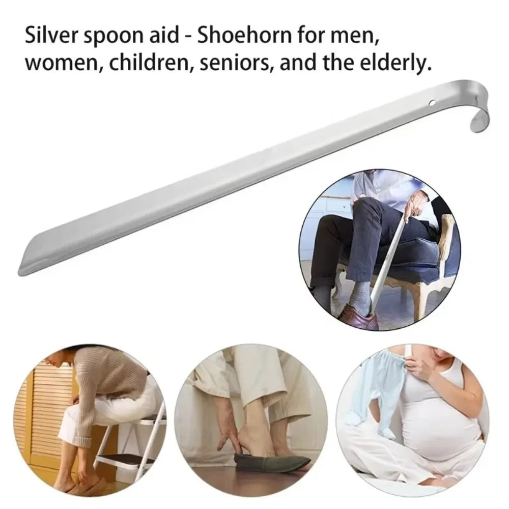 Long Stainless Steel Shoe Horn