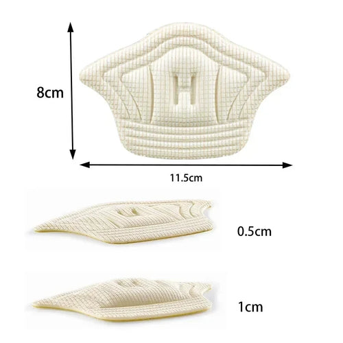Cushioned Heel Pad Shoe Insole Set