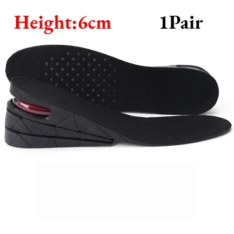 Cushioned Height Increasing Shoe Insoles