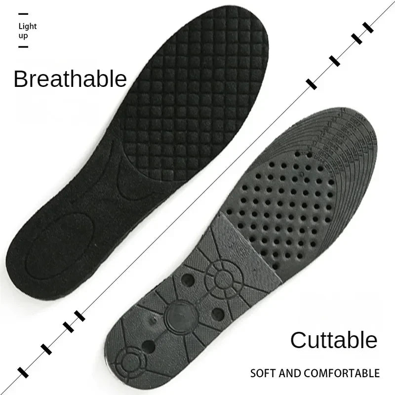 Cushioned Height Increasing Shoe Insoles