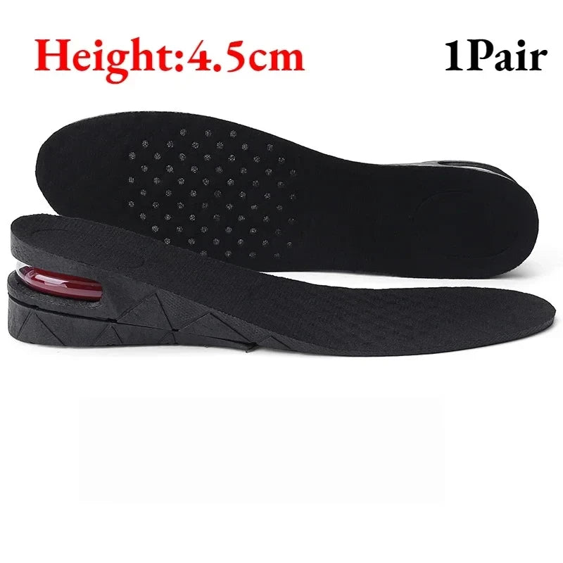 Cushioned Height Increasing Shoe Insoles
