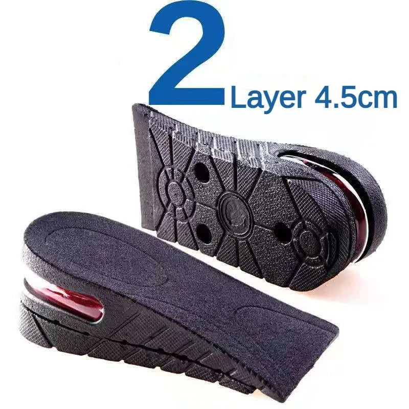Cushioned Height Increasing Shoe Insoles
