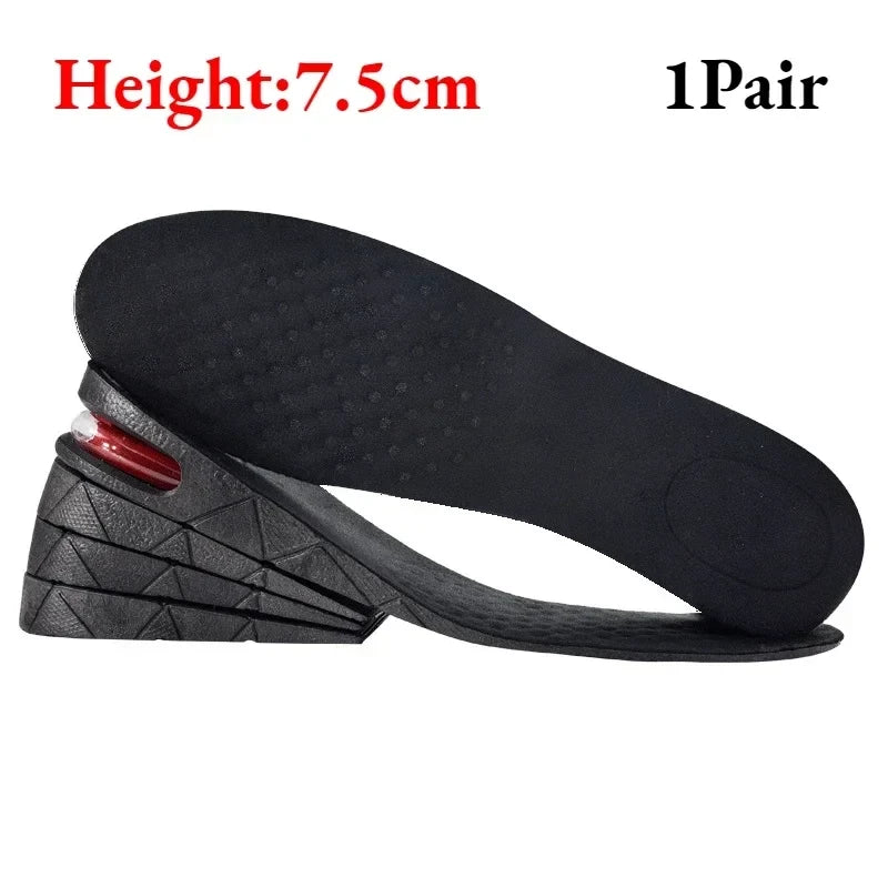 Cushioned Height Increasing Shoe Insoles