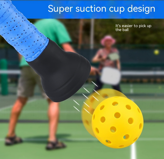 Pickleball Racket Ball Picker with Suction Cup — product photo